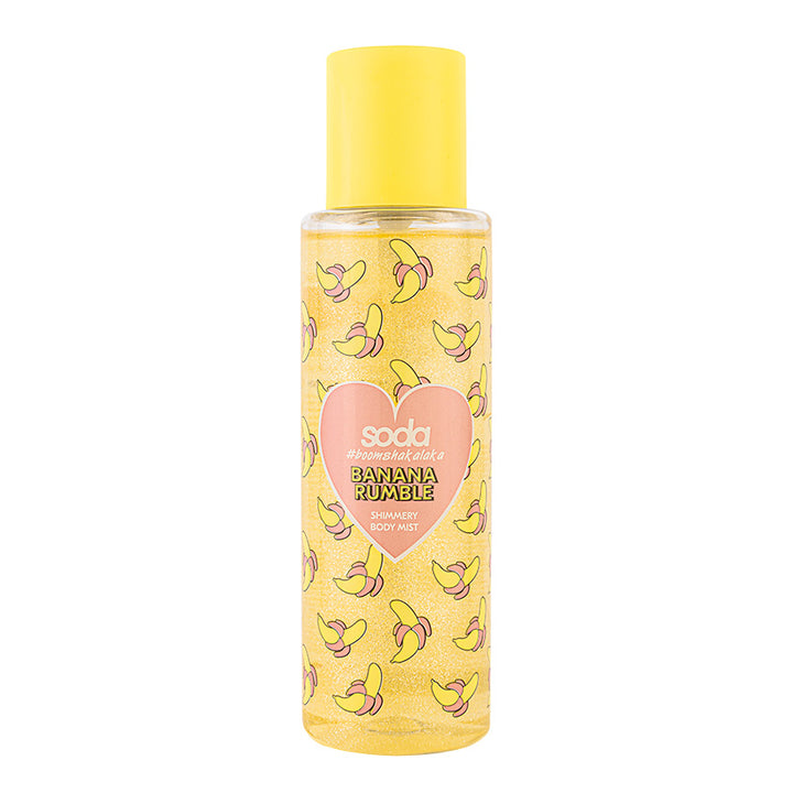 BANANA RUMBLE SHIMMER BODY MIST #boomshakalaka 165 ml