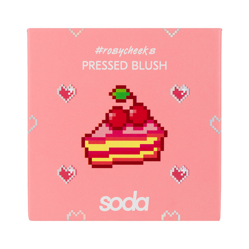 SODA PRESSED BLUSH #rosycheeks 103 PERFECT PEACH 9g