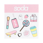 SODA TRANSPARENT FIXING POWDER #perfectface 001, 8,5 g – free delivery