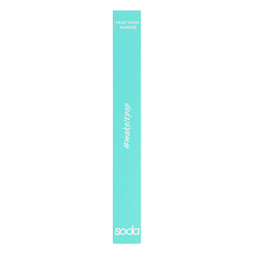 SODA علامة ختم القلب #makeitpop