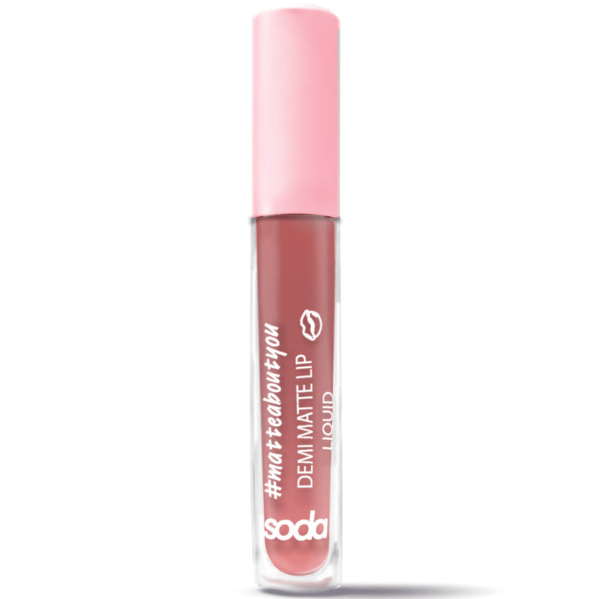 SODA DEMI MATTE LIP LIQUID matteaboutyou 003, 3,5 ml – photo 6
