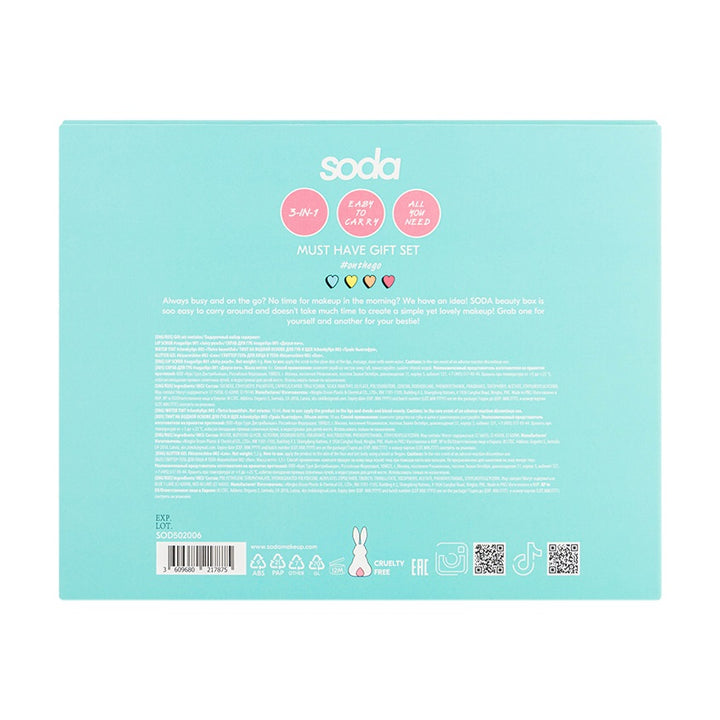 MUST HAVE GIFT SET #onthego, 4 g + 10 ml + 1,5 g