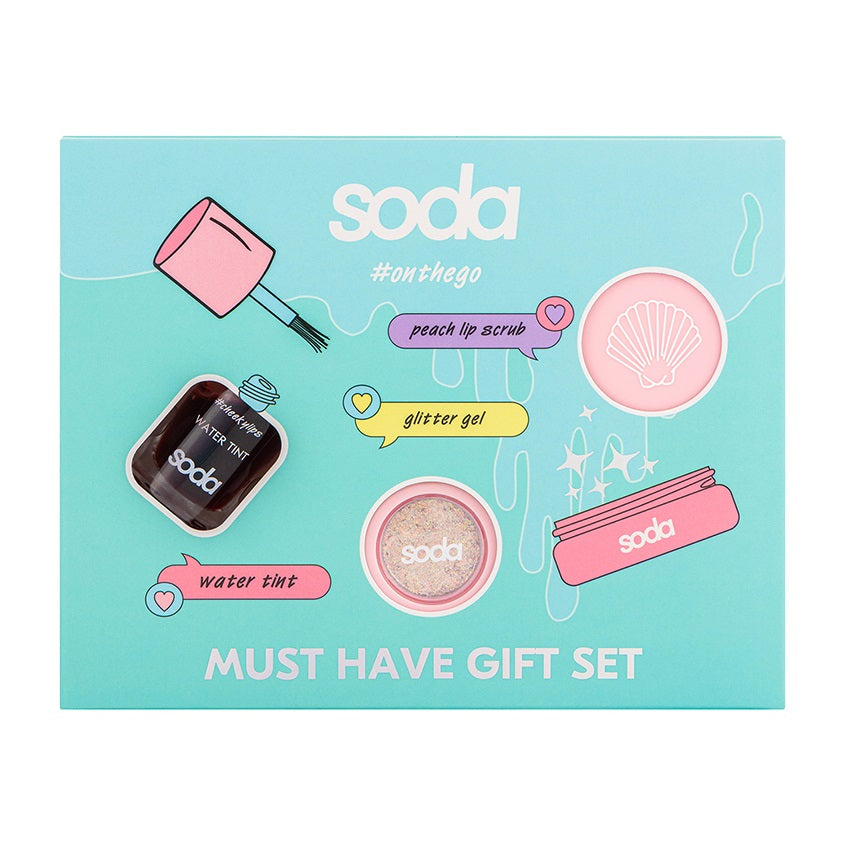 MUST HAVE GIFT SET #onthego, 4 g + 10 ml + 1,5 g