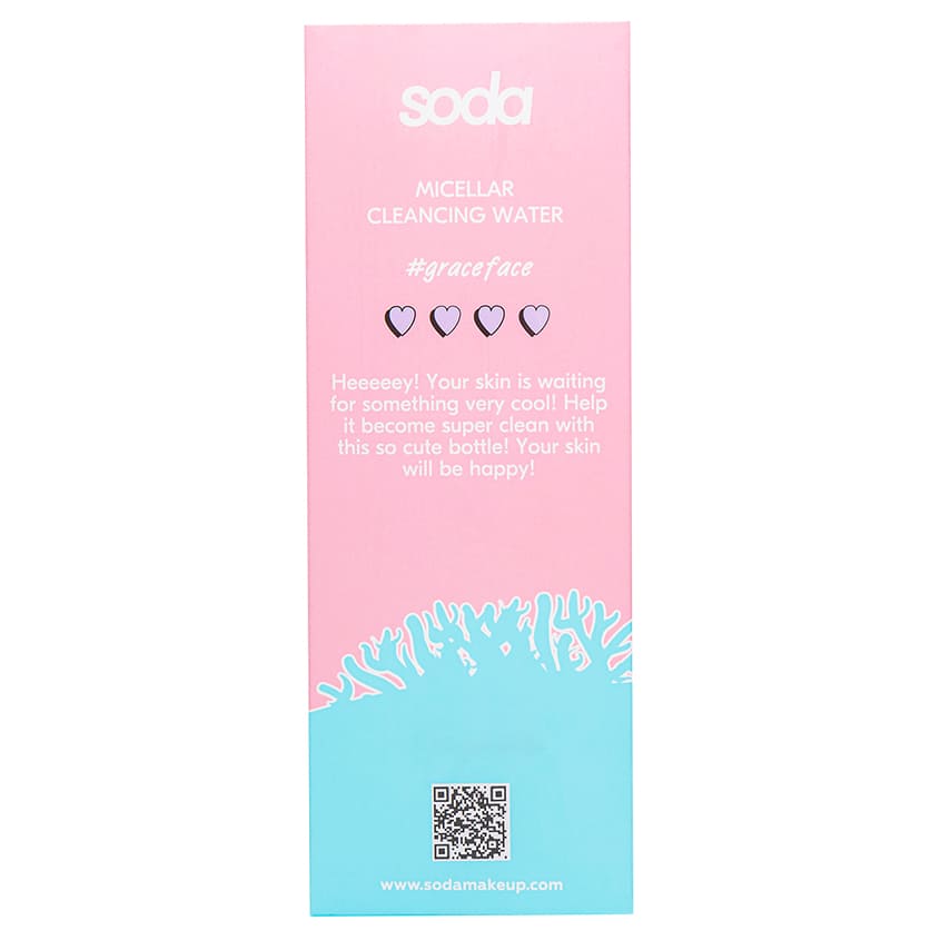 MICELLAR CLEANCING WATER #graceface, 150 ml