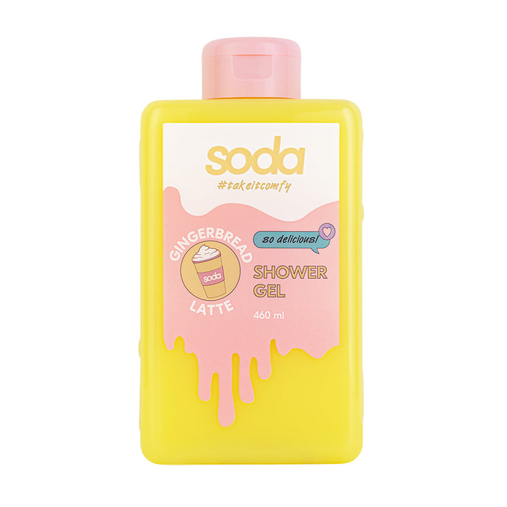 SHOWER GEL #takeitcomfy GINGERBREAD LATTE, 460 ml