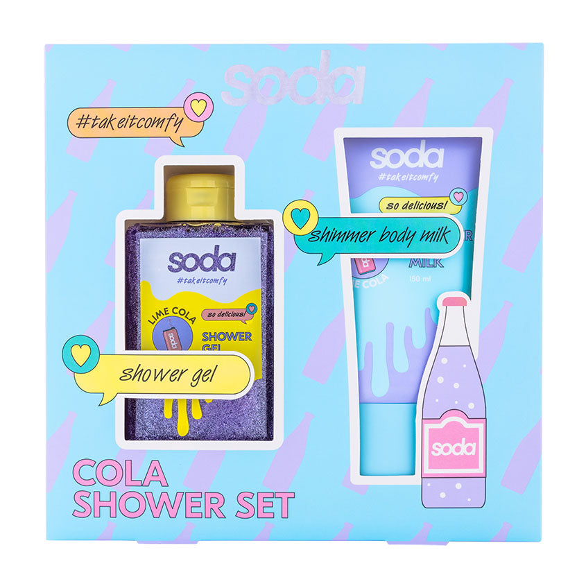 SODA صودا كولا شاور سيت #تيكيتكومفي، قطعتان