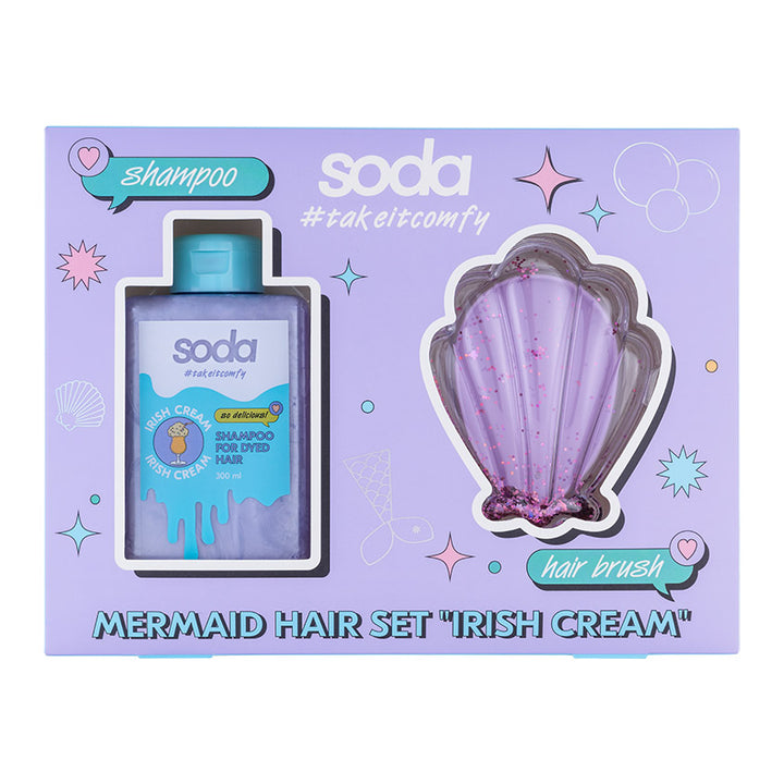 Gifts for her – MERMAID HAIR SET IRISH CREAM #takeitcomfy