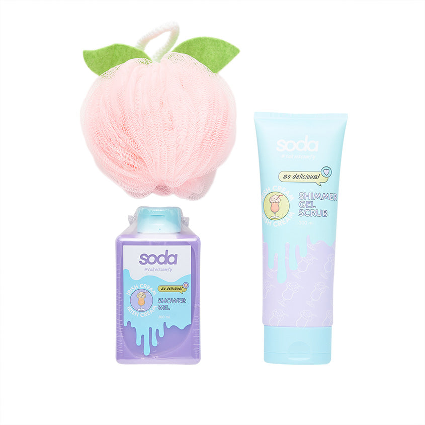 SODA ME-TIME BATH SET IRISH CREAM #takeitcomfy – online store