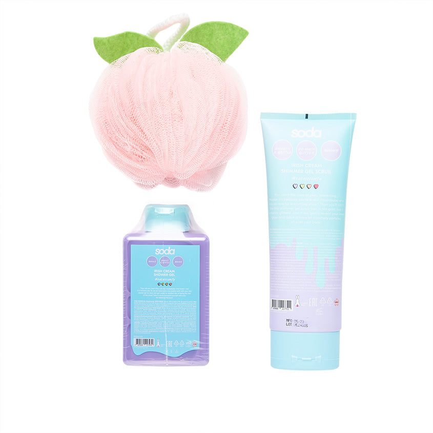 SODA ME-TIME BATH SET IRISH CREAM #takeitcomfy – free delivery