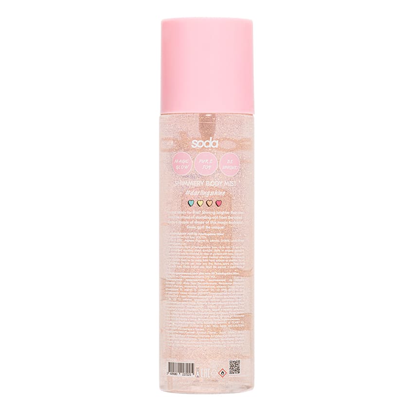 SODA SHIMMER BODY MIST 101 #darlingshine 150ml – buy online