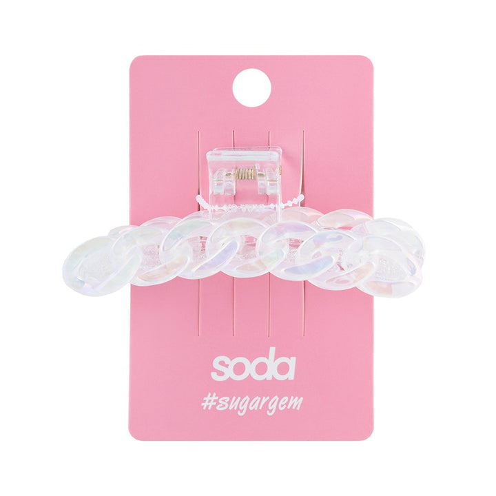 HAIR CLAW HOLOGRAPHIC #sugargem