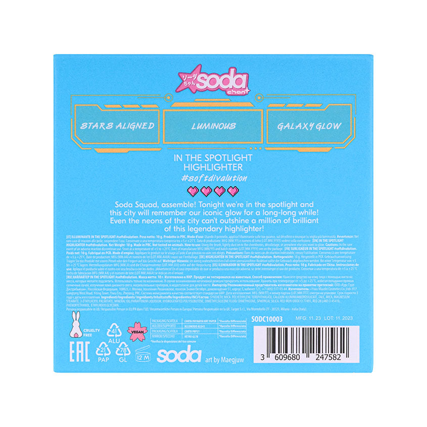 SODA IN THE SPOTLIGHT HIGHLIGHTER #softdivalution – online store