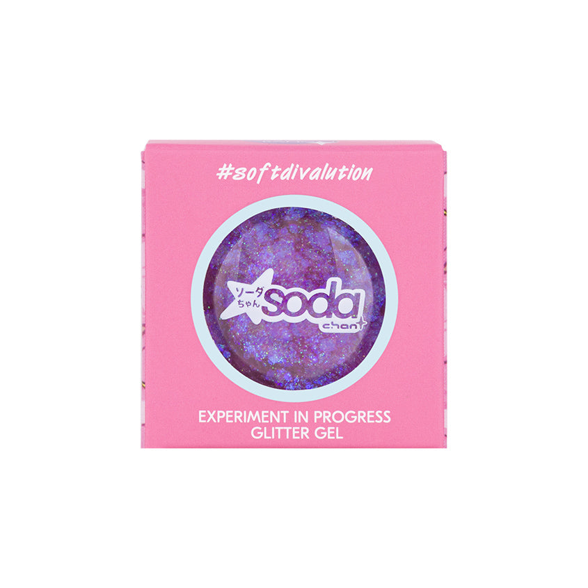SODA EXPERIMENT IN PROGRESS GLITTER GEL #softdivalution 002 Big Bang