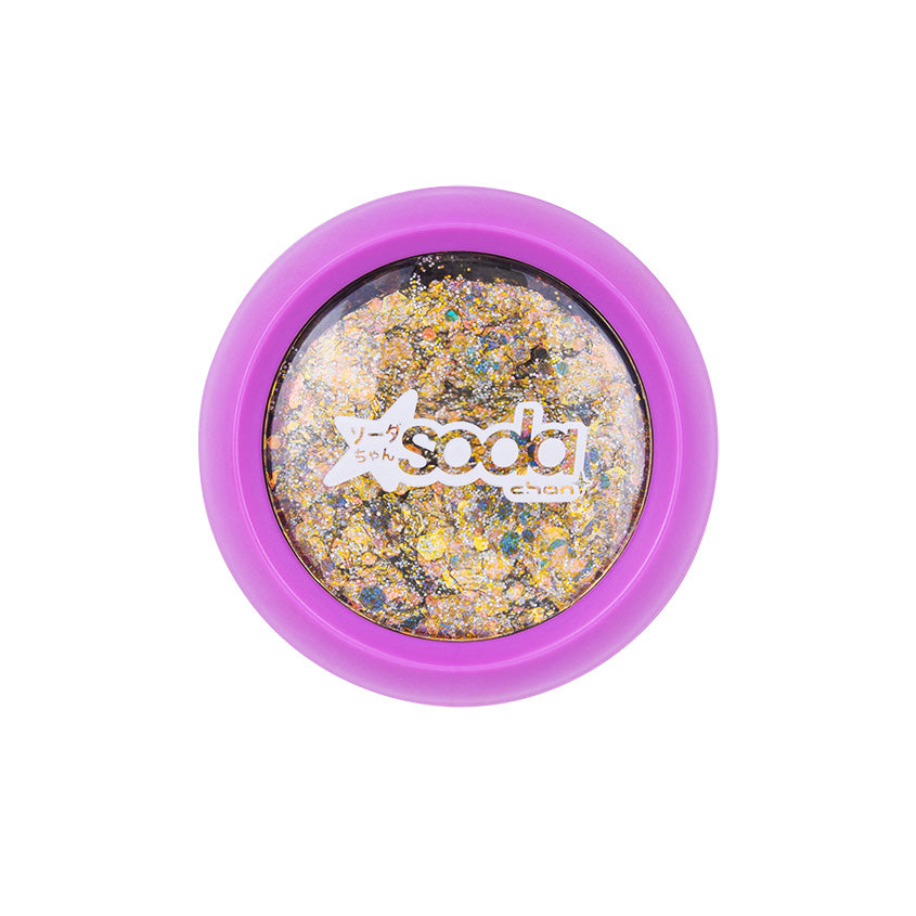 SODA LUMINOUS GLITTER GEL #softdivalution 003 Milky Way – photo 5