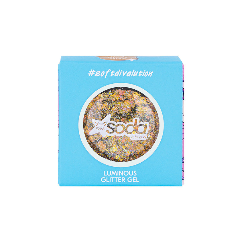 SODA LUMINOUS GLITTER GEL #softdivalution 003 Milky Way – online store