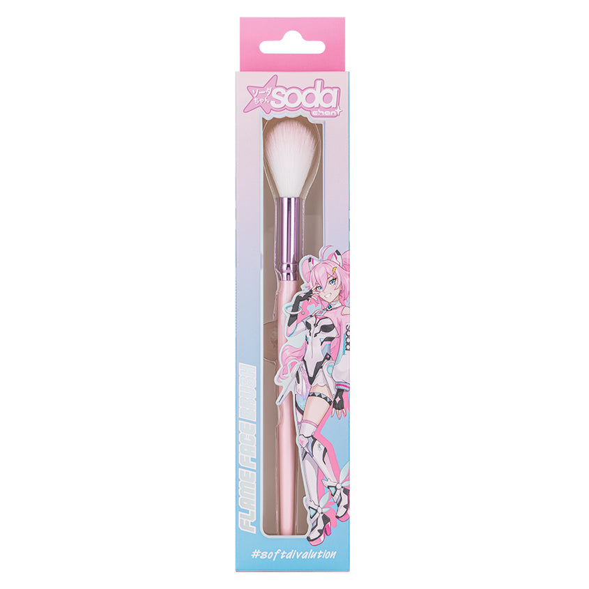 SODA-CHAN FLAME FACE BRUSH #softdivalution – buy online