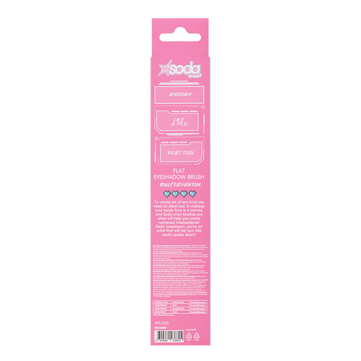 SODA-CHAN FLAT EYESHADOW BRUSH #softdivalution