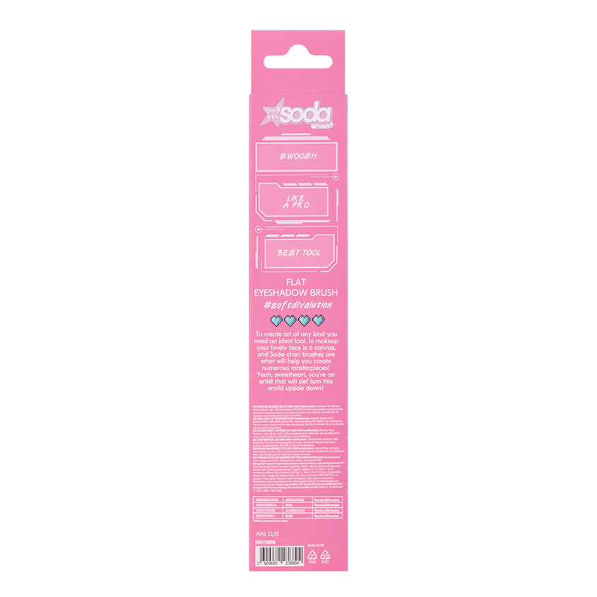 SODA-CHAN FLAT EYESHADOW BRUSH #softdivalution – online store