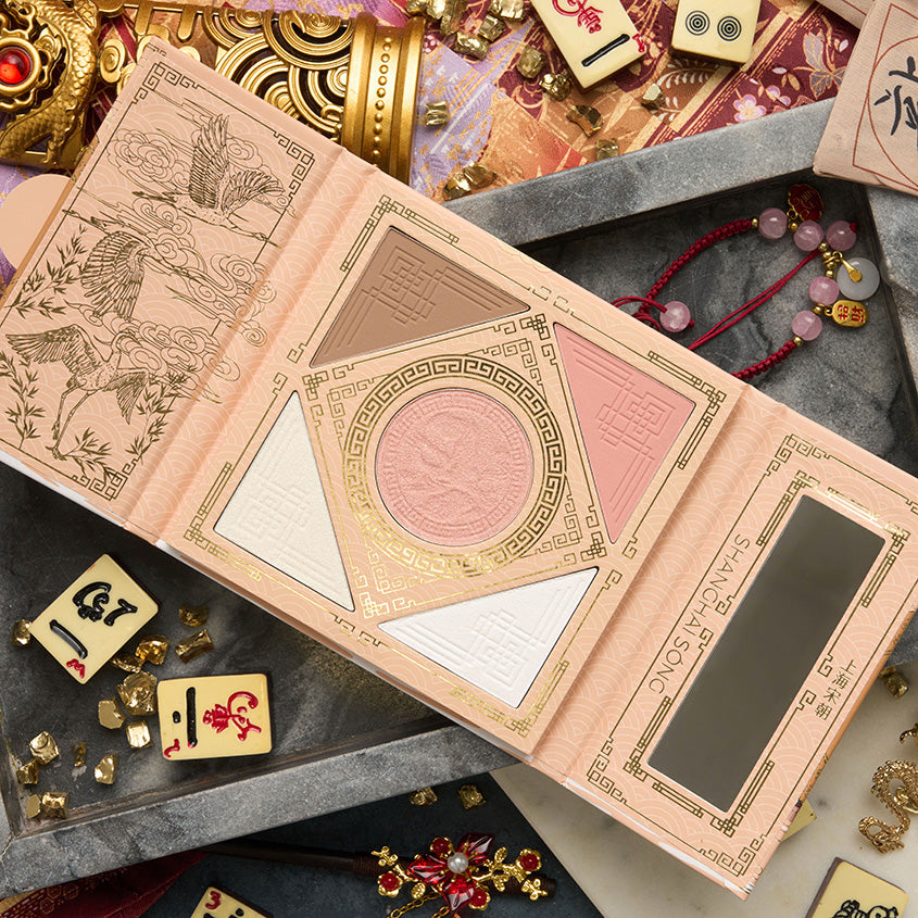SHANGHAI SONG FACE PALETTE Golden Wings of Cranes,18g – online store