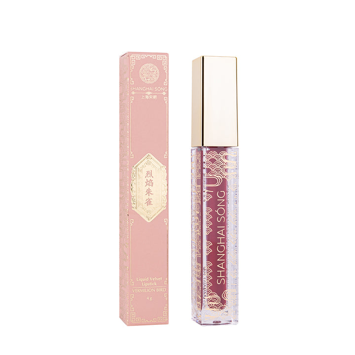 LIQUID VELVET LIPSTICK VERMILION BIRD 004 Fire, 4g