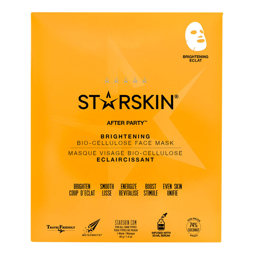 STARSKIN ستارسكين: ماسك الوجه البيو-سيليلوز للإشراق، 40 جرام