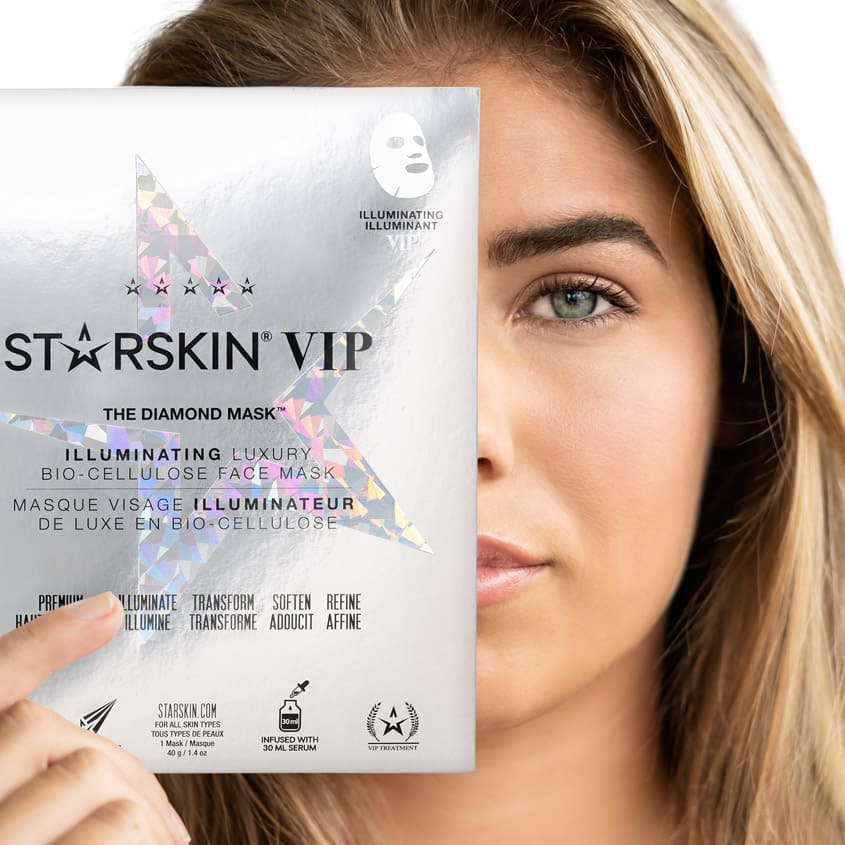 STARSKIN THE DIAMOND MASK™ ILLUMINATING LUXURY BIO-CELLULOSE FACE MASK 40G – buy online
