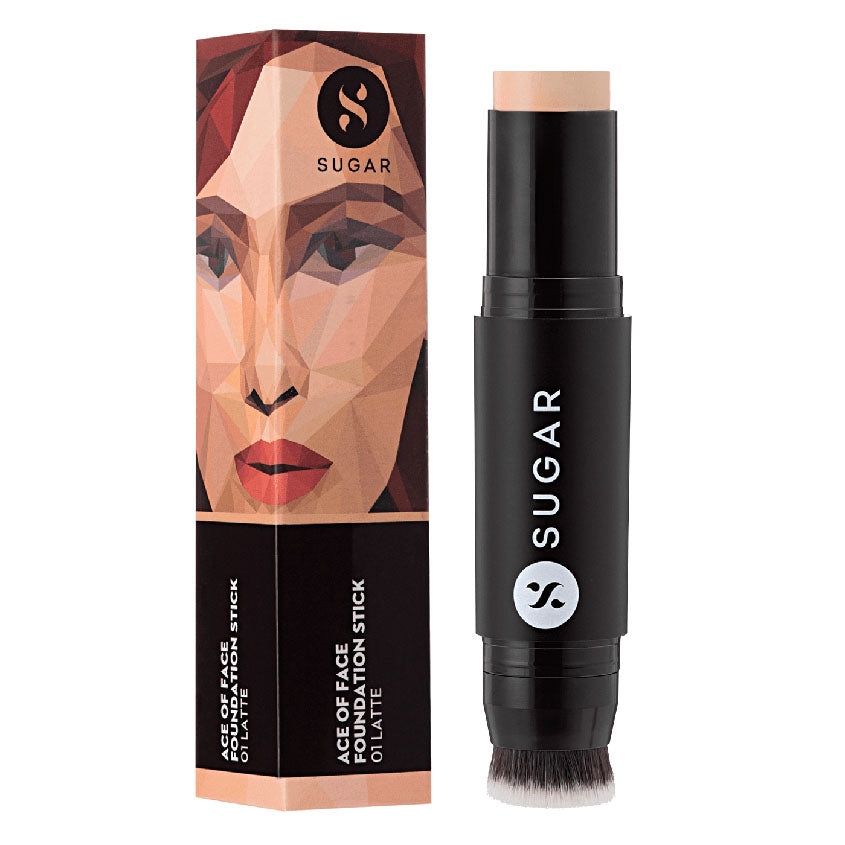 SUGAR ACE OF FACE FOUNDATION STICK 01 LATTE 12 G