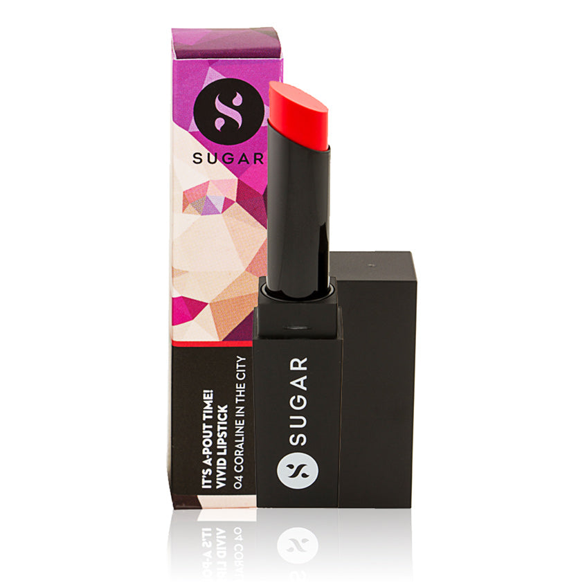 SUGAR VIVID LIPSTICK - 04 CORALINE IN THE CITY 3,5 G – buy online
