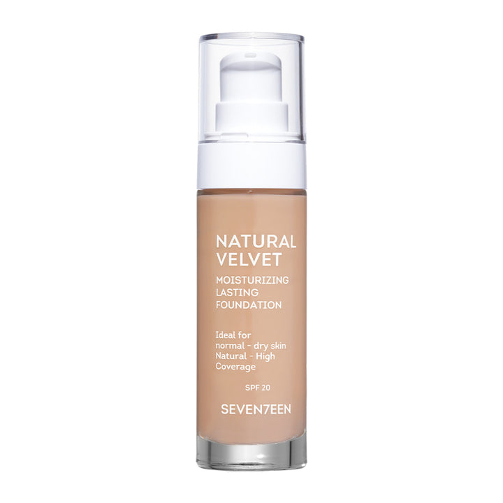 SEVEN7EEN Long-Lasting Foundation NATURAL VELVET MOISTURIZING