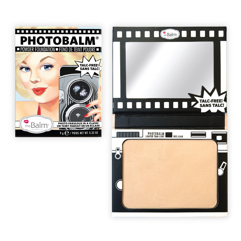THEBALM PHOTOBALM POWDER FOUNDATION MID MEDIUM 9 G