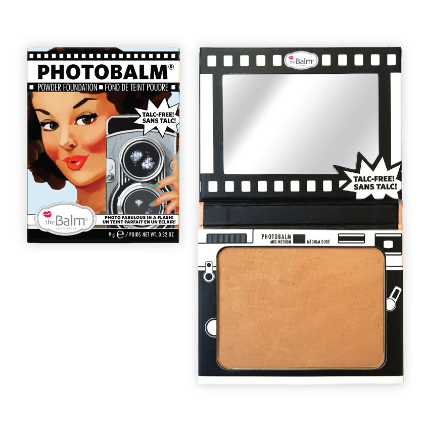THEBALM PHOTOBALM POWDER FOUNDATION MID MEDIUM 9 G – buy online