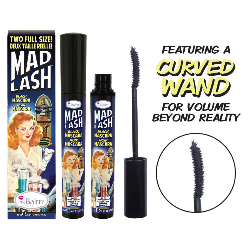 THEBALM ذا بالم: نابور ست ماسكارا ماد لاش للحجم والطول، 16 مل