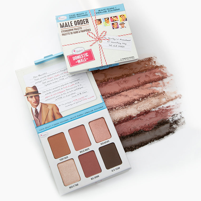 لوحة ظلال العيون THEBALM MALE ORDER Domestic Male – صورة 7