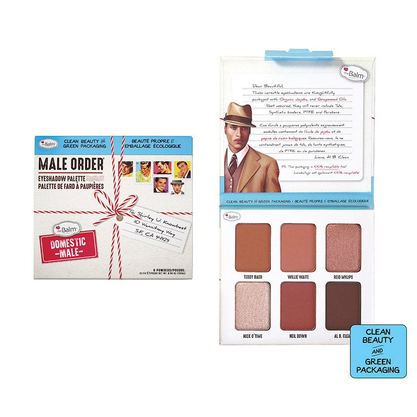 لوحة ظلال العيون THEBALM MALE ORDER Domestic Male – صورة 6