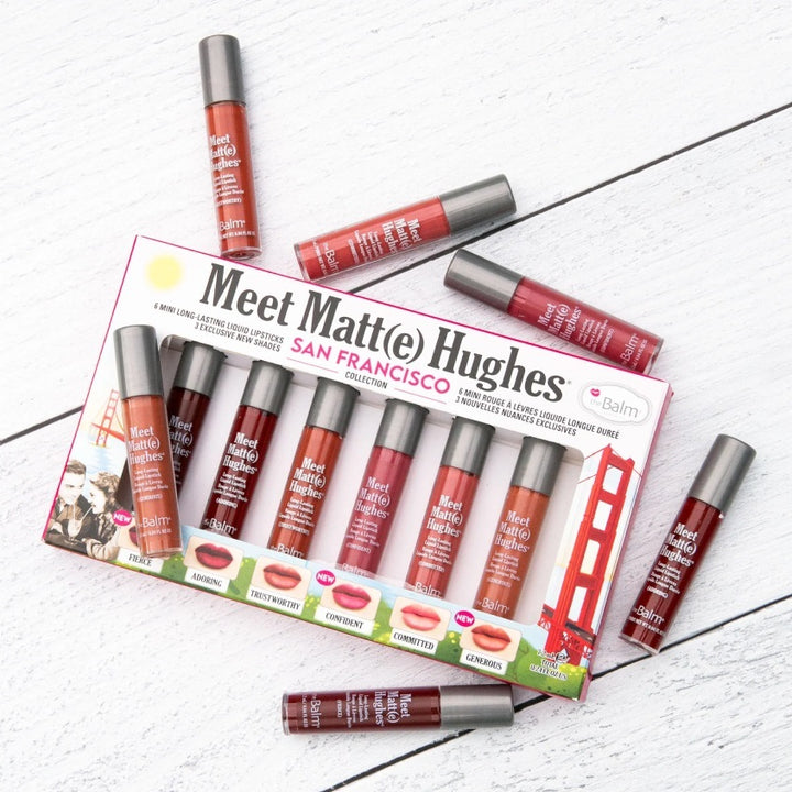 THEBALM Meet Matt(e) Hughes SF Collection Miniature Lip Set