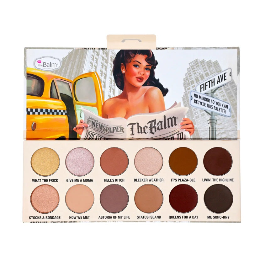 THEBALM ذا بالم مس. نود يورك آيشادو باليت، 14 جرام
