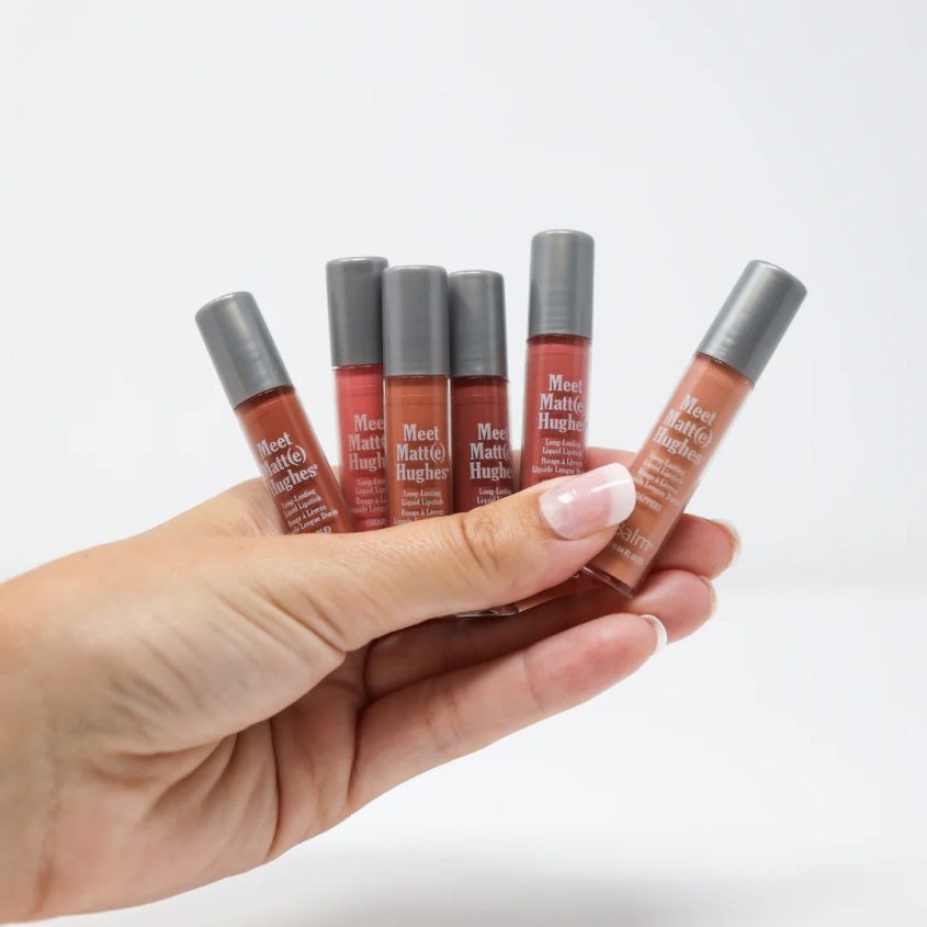 THEBALM مجموعة أحمر الشفاه السائل من ذا بالم مس نود يورك × ميت مات هيوز