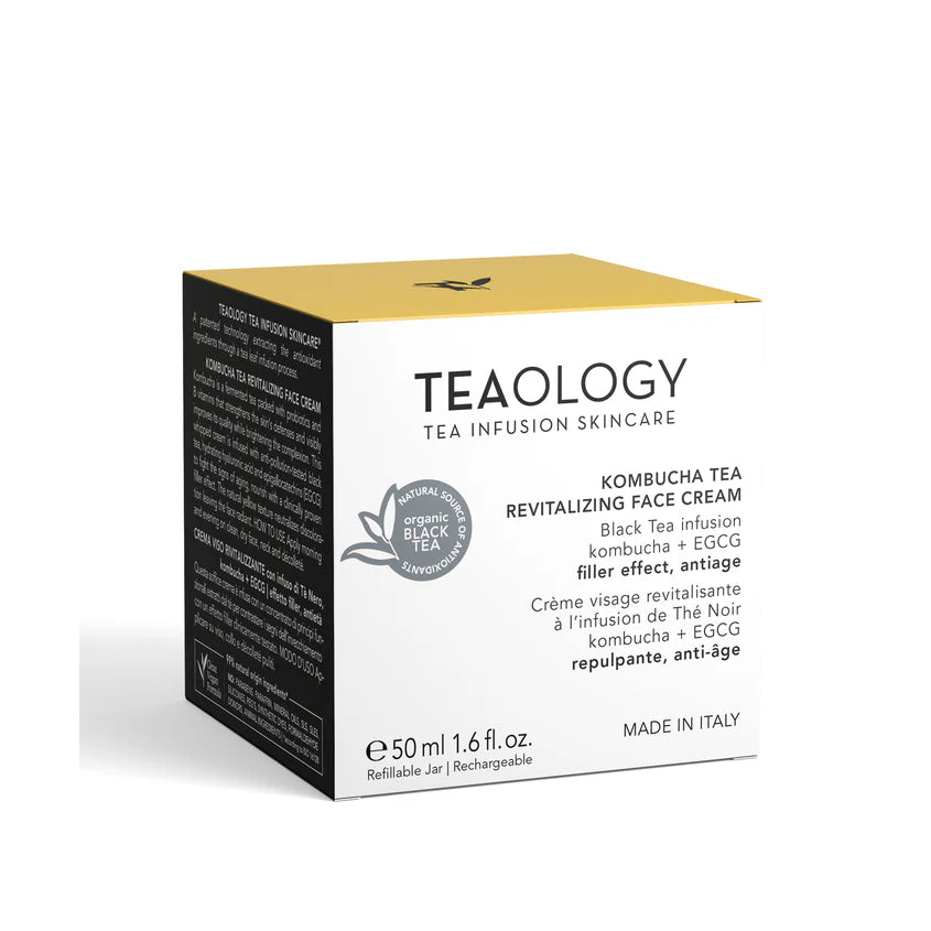 TEAOLOGY KOMBUCHA TEA REVITALIZING FACE CREAM 2023 50ML – free delivery