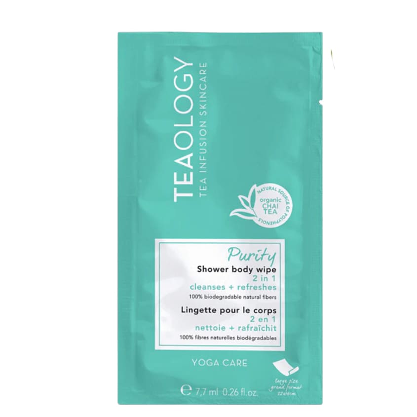 TEAOLOGY مناديل استحمام للجسم من يوغا كير