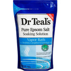 DR TEAL'S VAPOR BATH EPSOM SALT 2LB 907 GM