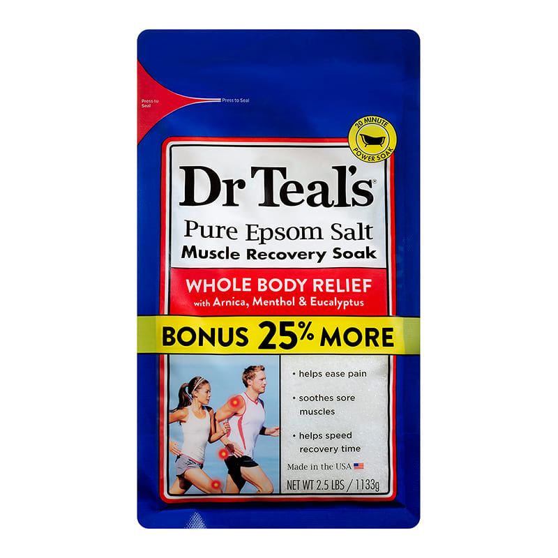 DR TEAL'S EPSOM MUSCLE RECOVERY LB 2.5LB 1133GM