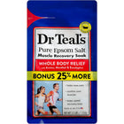 DR TEAL'S دي آر تيلز بيور إبسوم سولت ماسل ريكوفري سوك، 1133 جرام