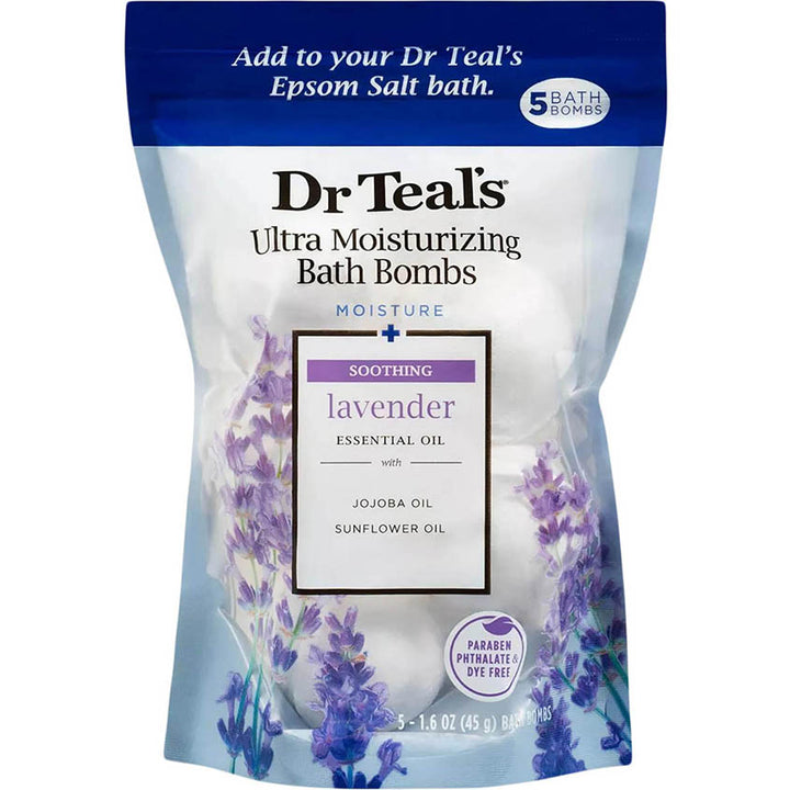 LAVENDER BOMBS 5CT  45 GM