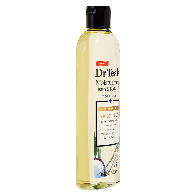 DR TEAL'S زيت الاستحمام والجسم المرطب من دكتور تيلز بزيت جوز الهند – شراء أونلاين