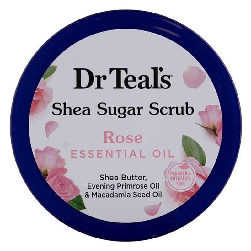 DR TEAL'S ROSE SUGAR SCRUB 538 GM