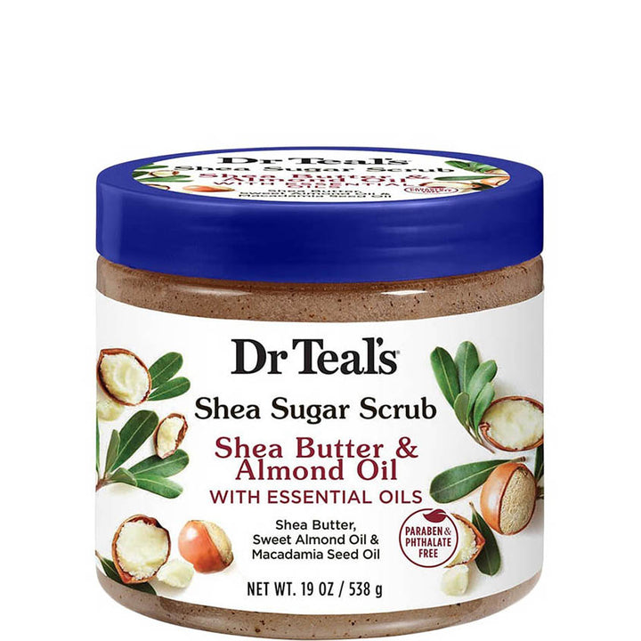 SHEA BTTER&ALMND OIL SUGAR SCRB 538 GM