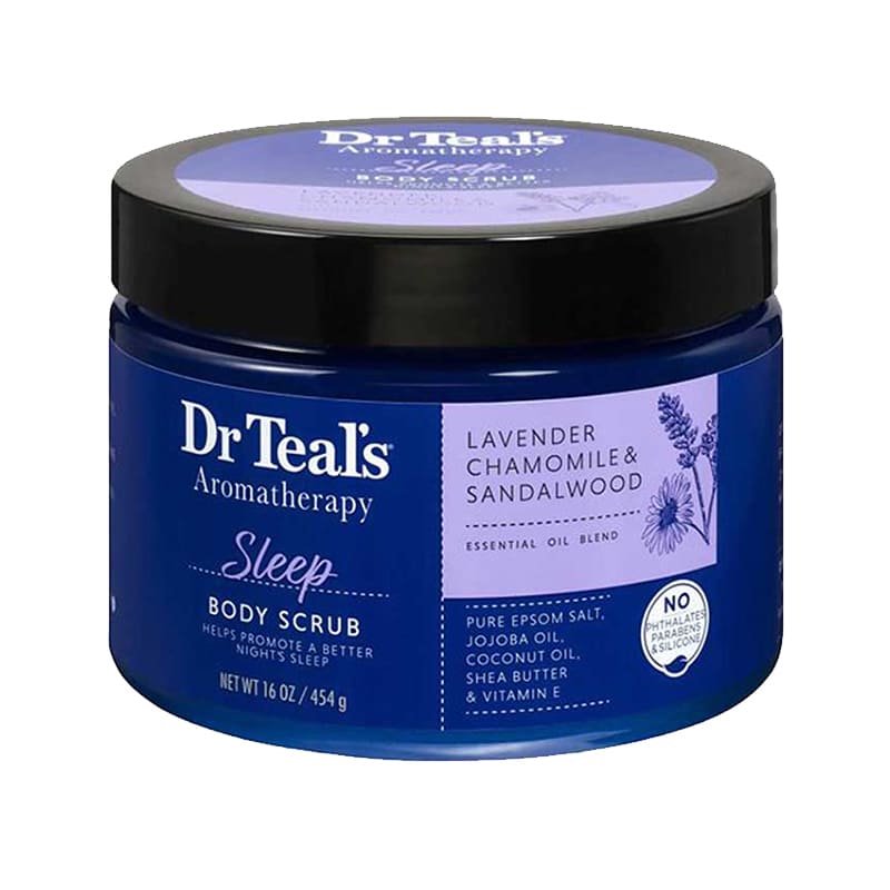 DR TEAL'S مقشر الجسم للنوم من دكتور تيل