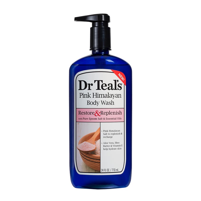 DR TEAL'S غسول الجسم الوردي من دكتور تيلز لاستعادة وتجديد البشرة