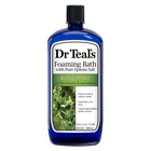 DR TEAL'S حمام رغوي من دكتور تيلز مع ملح إبسوم النقي للاسترخاء والراحة