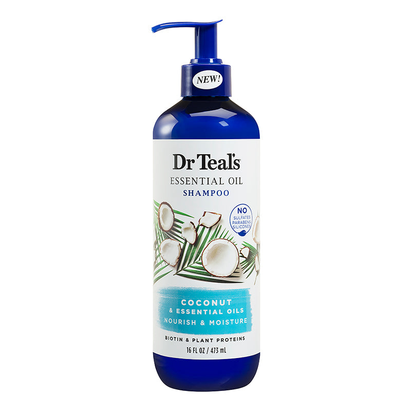 DR TEAL'S COCONUT SHAMPOO 473 ML
